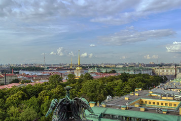 view of Saint Petersburg, Russia