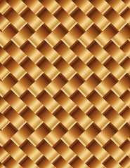 Abstract brown wicker background