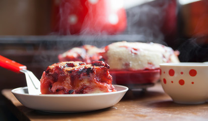  berry cake at  kitchen.