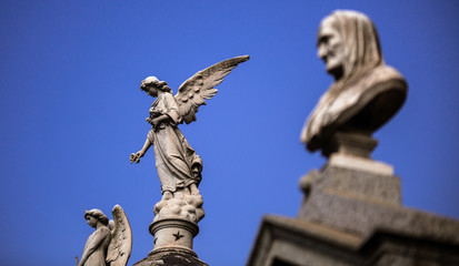 Naklejka premium angel statue