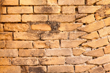 Unusual brick wall texture