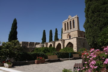 Fototapeta na wymiar Bellapais monastery, Northern Cyprus