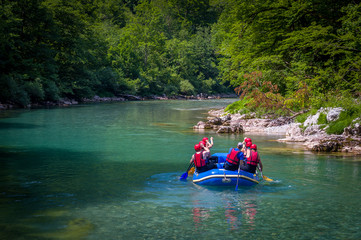 Rafting in Montenegro, river Tara