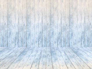 empty wooden ice panel background and wooden ice floor or table.