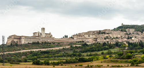 Panorama di Assisi, Umbria, Italia