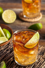 Dark and Stormy Rum Cocktail