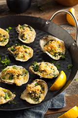 Homemade Creamy Oysters Rockefeller