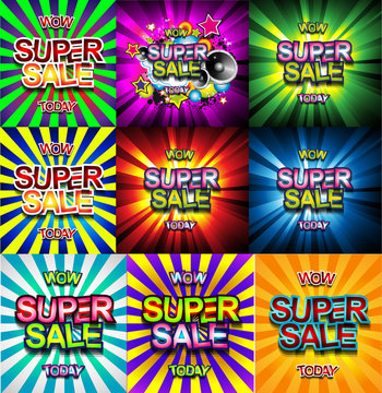 Super Sale Today background for your promotional posters,