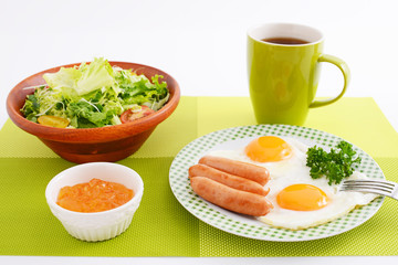 ヘルシーな朝食