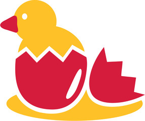 Biddy in a easter egg