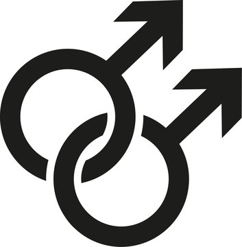 Gay signs icon
