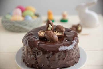 Schokoladentorte für Ostern