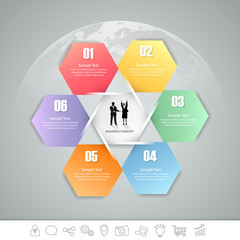 Design infographic template. can be used for workflow layout, diagram