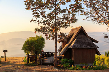 Lodging houses at Mae Chaem