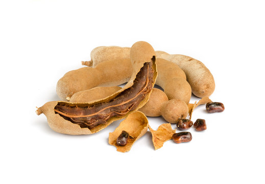 sweet Tamarind isolated.