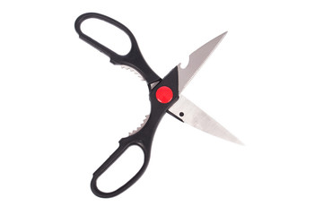 sissors on white background