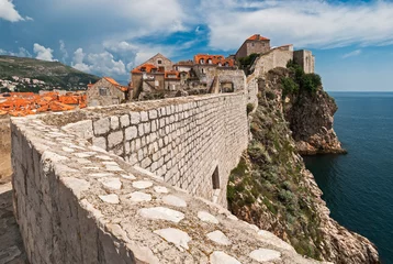 Foto op Plexiglas Dubrovnik view from city walls © Anton Gorlin