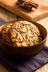 oatmeal cookies with chocolate