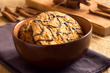 oatmeal cookies with chocolate