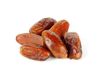 Date palm isolated on the white background