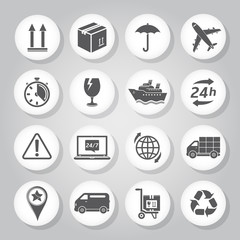 Logistics icons