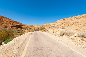 Road in Desert