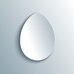 Vector egg concept.