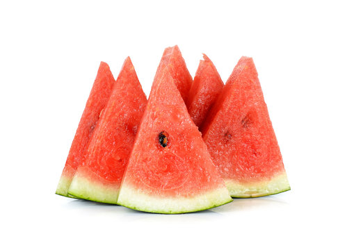 watermelon isolated on the white background