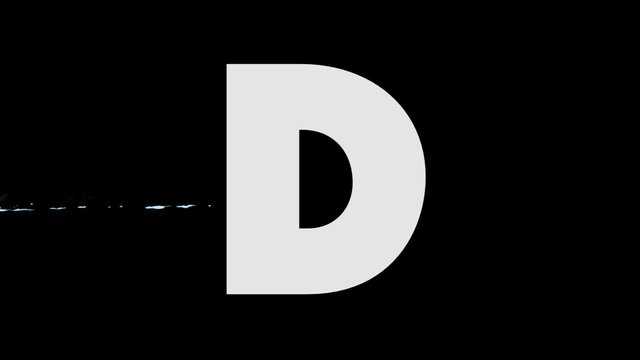 Letter D and Dolphin (background)
Animated animal alphabet. HD footage with alpha channel. Animal in a background of letter.