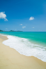 Fototapeta na wymiar koh Samui beach and tropical sea
