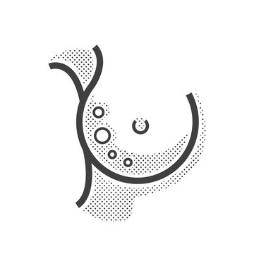 woman Breast Cancer icon