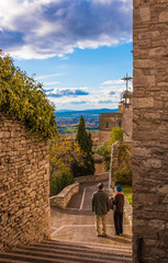 Assisi (Umbria, Italia) - Borgo medievale