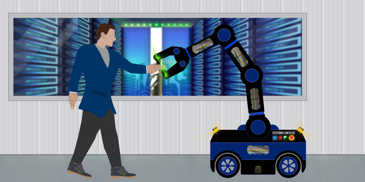 rs26 RobotSign - Big Data - industrielle Fertigung der Zukunft - flexible Mensch Roboter Kooperation - 2zu1 g4300