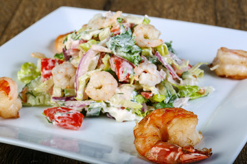 Shrimp salad