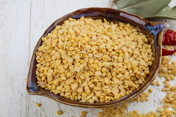 Yellow lentils