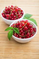 Ripe and fresh berry in plate