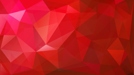 Abstract low poly background of triangles