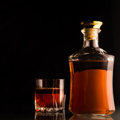 Bottle of cognac