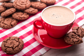 coffee and cookies