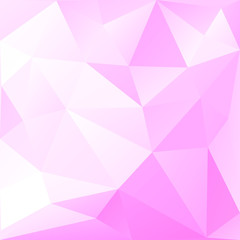 Abstract low poly background of triangles