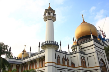 Fototapeta na wymiar Sultan Mosque, Singapore