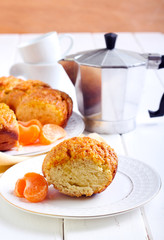 Citrus pull apart coffee ring cake