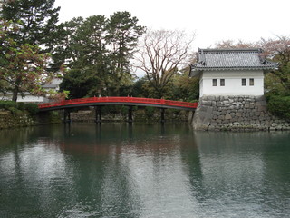 小田原城　橋とお堀