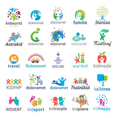 25 Kids Design Element