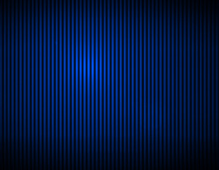 Obraz premium blue metal fence background