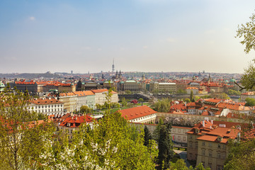 Fototapeta na wymiar panorama of Prague