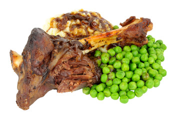 Slow cooked Lamb Shank Meal