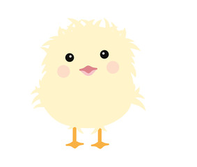 Küken Vektor freigestellt