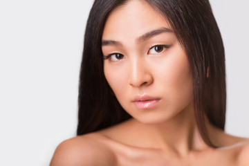 Obraz premium Face of Asian lady