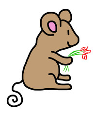 Illustration of a mouse